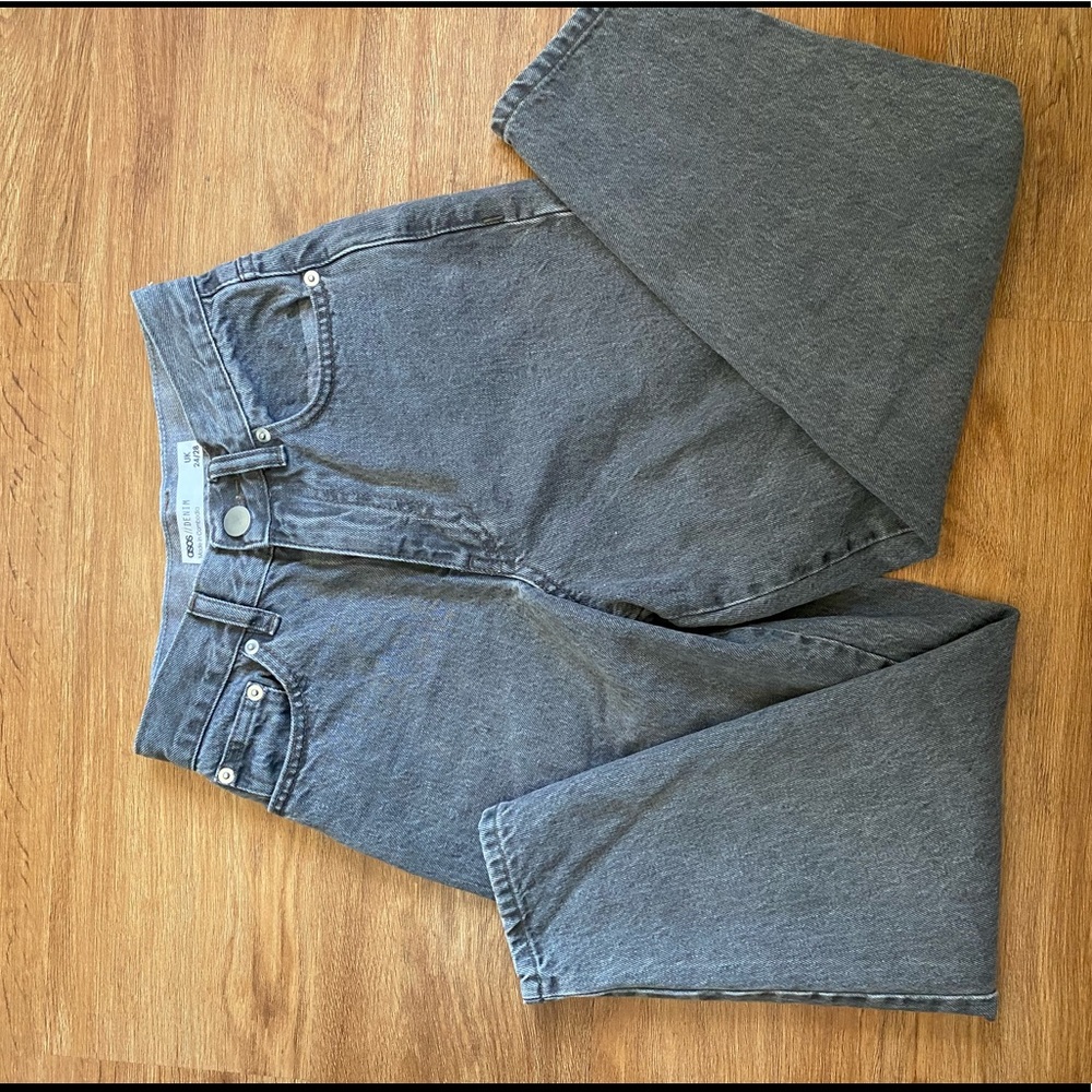 High rise mom jeans